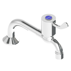 GalvinLab® CP-BS Lead Safe™ Bib Tap Bench Mtd Type 26 Fixed J/V Lever Handle #8 Aerator