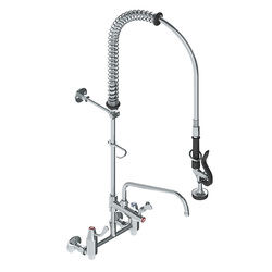 Ezy-Wash® CP-BS Lead Safe™ Wall Mtd Exposed Mixing Pre-Rinse Unit Type 83 FI - Pot Filler