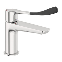 GalvinAssist® CP Lead Safe™ Basin Mixer with Long Flared Handle H&C