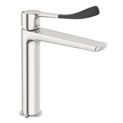 GalvinAssist® CP Lead Safe™ Tall Sink Mixer with Long Flared Handle H&C