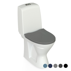 Ifo Spira 6261 Toilet with Pressalit Double Flap Seat