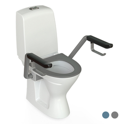 Ifo Spira 6261 Toilet with Pressalit Single Flap Seat & Support Arms